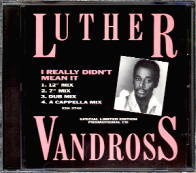 Luther Vandross - I Really Didn't Mean It